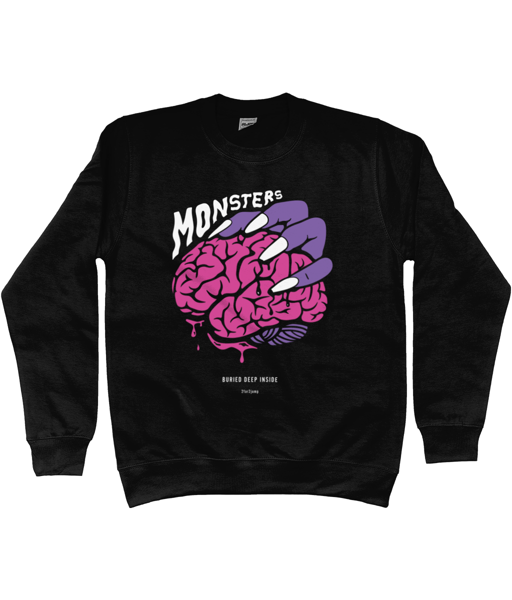 Monsters Black Jumper